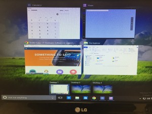 Windows 10 Task Switcher & Multiple Desktops